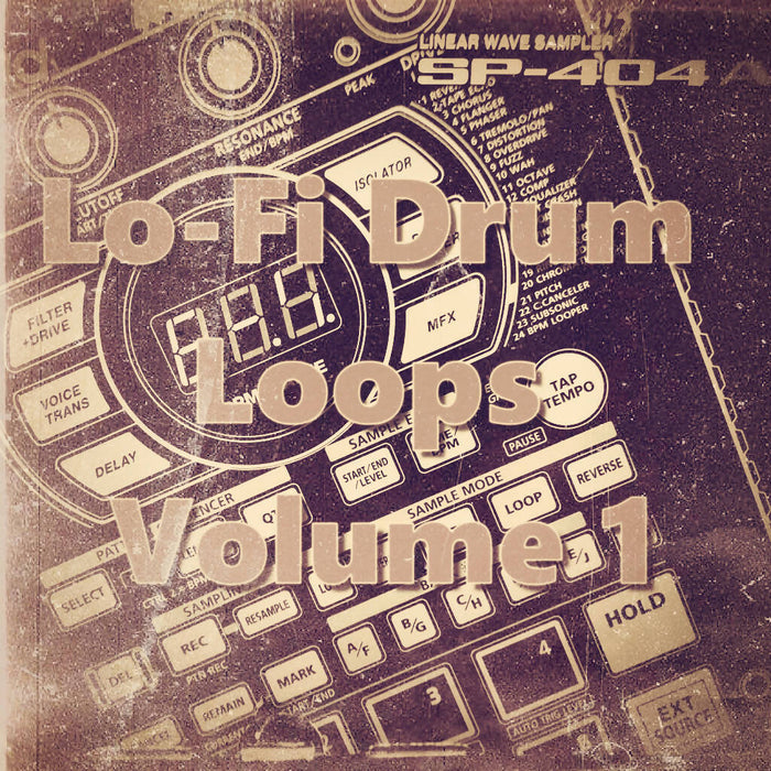 SP404 Lo-Fi Hiphop Drum Loops Volume 1