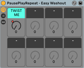 Easy Washout - Ableton Audio Effect Rack - PausePlayRepeat