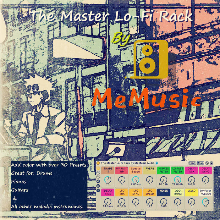 The Master Lo-Fi Rack - Ableton Live Audio Effect Rack