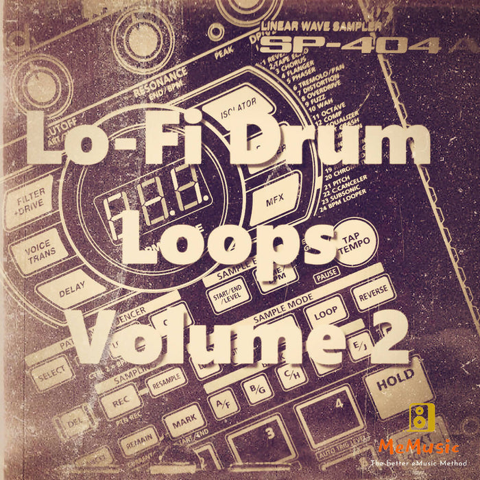 SP404 Lo-Fi Hiphop Drum Loops Volume 2