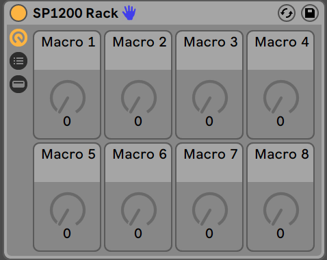 SP1200 Style Ableton Audio Effect Rack - PausePlayRepeat