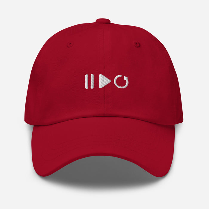 PausePlayRepeat Dad Hat