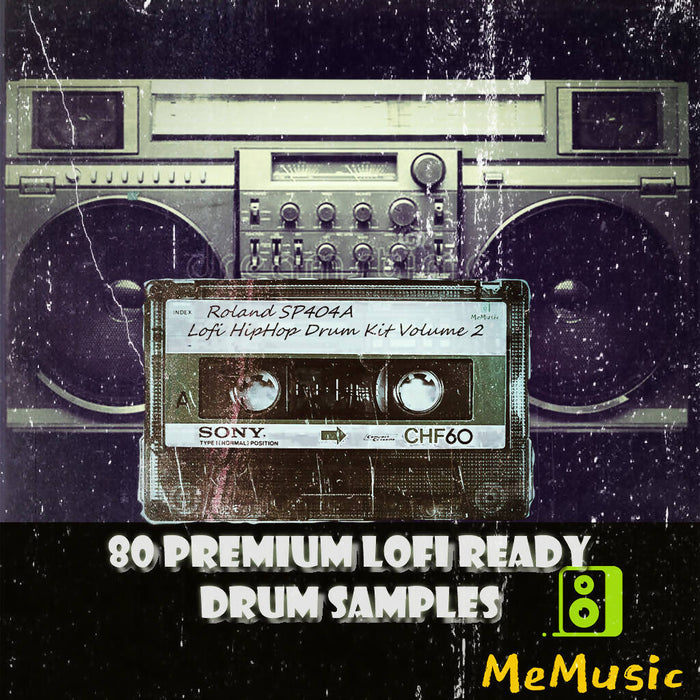 SP404A Lo-Fi Hiphop Drum Kit Volume 2